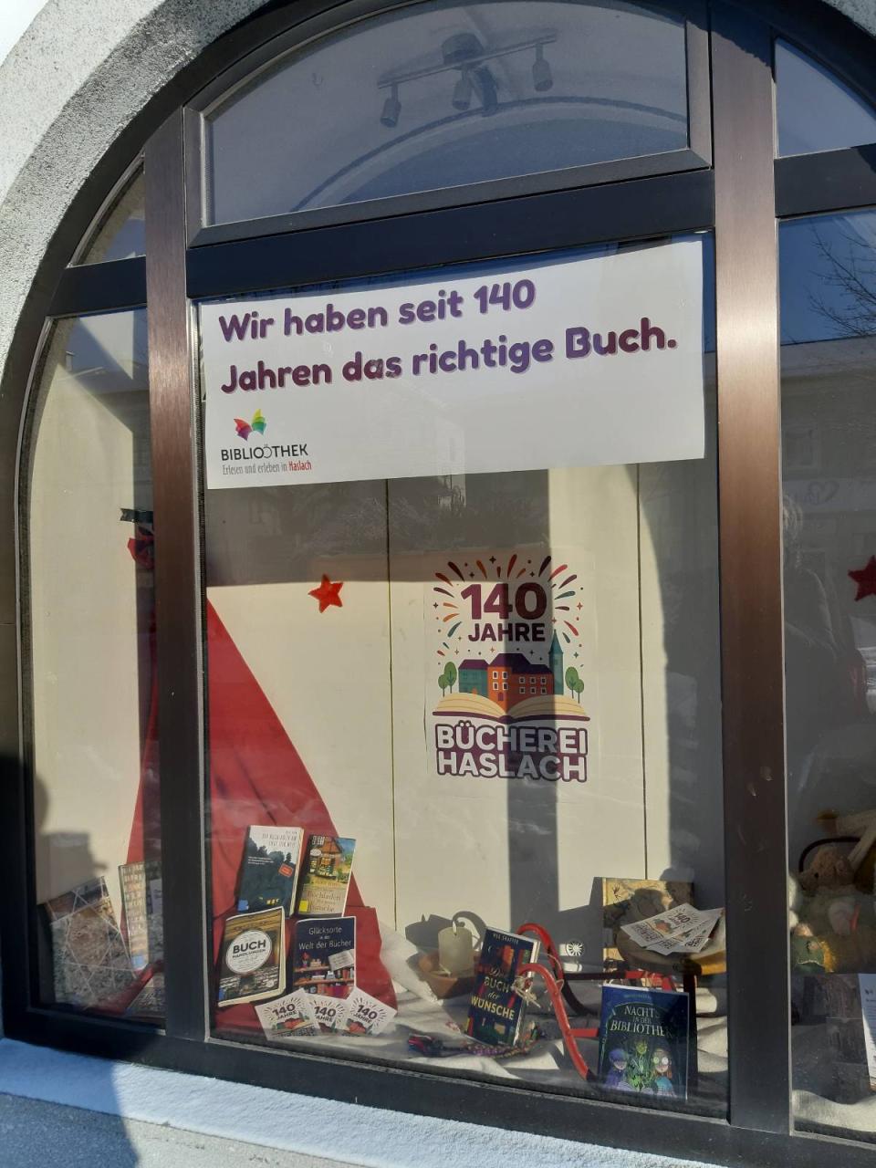 Bild der Auslage im Jänner